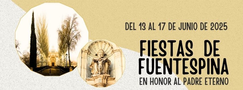 Portada Fiestas Fuentespina 2025 del 13 al 17 de junio de 2025