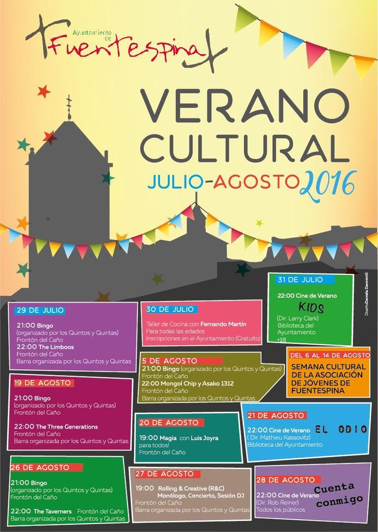 Verano Cultural de Fuentespina 2016