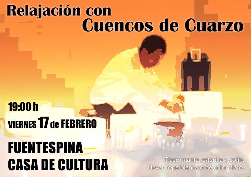 TALLER DE RELAJACIÓN CON CUENCOS DE CUARZO